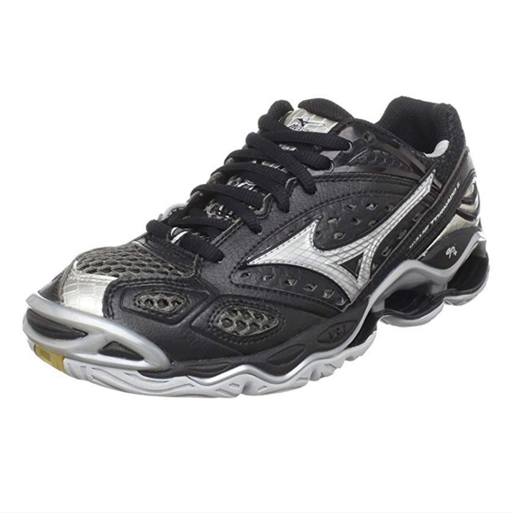 Mizuno Wave Tornado 6 XG VS-1 Black Volleyball Court Shoes, Size 9.5 - Picture 1 of 12